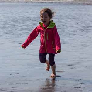 Newport - 15 April 2014 / Alana running around