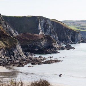 Dinas Island - 15 April 2014 / Dinas Beach