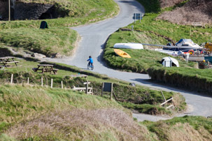 Dinas Island - 15 April 2014 / on our way to the pub