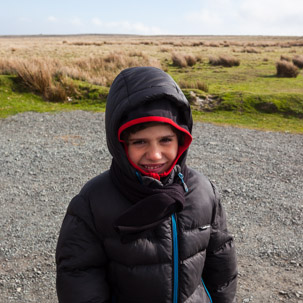 Eglwyswrw - 16 April 2014 / Oscar ready to be cold