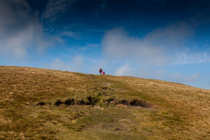 Eglwyswrw - 16 April 2014 / Alana and Jess at the summit