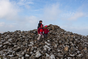 Eglwyswrw - 16 April 2014 / Top of the cairn