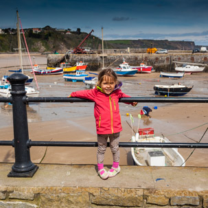 Tenby - 17 April 2014 / Alana on the Harbour
