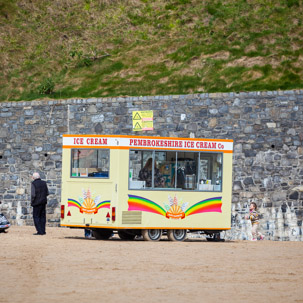 Tenby - 17 April 2014 / Tenby beach