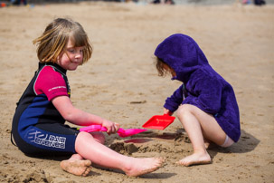 Tenby - 17 April 2014 / Sky and Alana