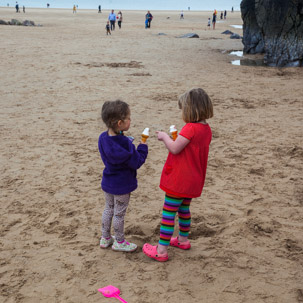 Tenby - 17 April 2014 / Ice-creams