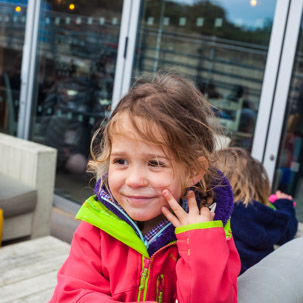 Tenby - 17 April 2014 / Alana at the beach club