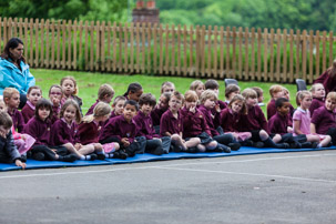 Henley-on-Thames - 23 May 2014 / Oscar in the middle of his class