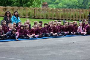Henley-on-Thames - 23 May 2014 / Oscar in the middle of his class