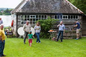 Henley-on-Thames - 31 May 2014 / Preparing the Barbecue at the Club