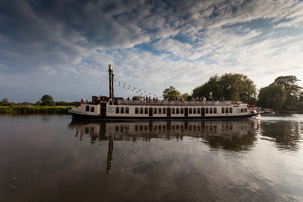 Henley-on-Thames - 31 May 2014 / One of Hobbs boat on the River