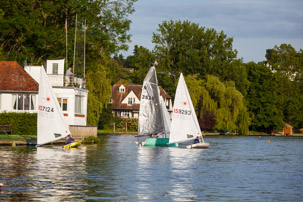 Henley-on-Thames - 11 June 2014 / Sailing on the river