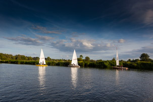 Henley-on-Thames - 11 June 2014 / Racing in no wind