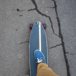 Henley-on-Thames - 05 July 2014 / Me on my longboard