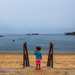 Exploring the beach / Exploring the beach on the Isles of Scilly...