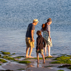 The Isles of Scilly - 22 July 2014 / Louise and Shahid on St Agnes