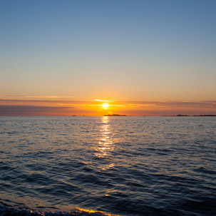 The Isles of Scilly - 22 July 2014 / Sunset over the Scillies