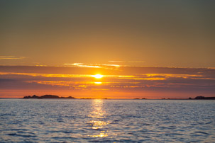The Isles of Scilly - 22 July 2014 / Sunset over the Scillies
