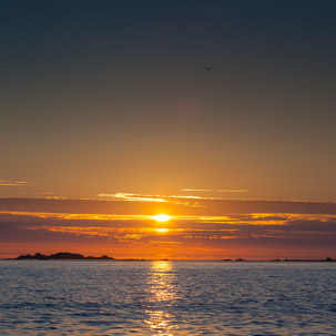 The Isles of Scilly - 22 July 2014 / Sunset over the Scillies