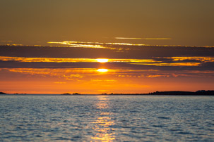 The Isles of Scilly - 22 July 2014 / Sunset over the Scillies