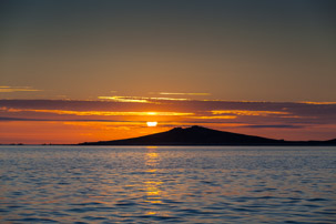 The Isles of Scilly - 22 July 2014 / Sunset over the Scillies