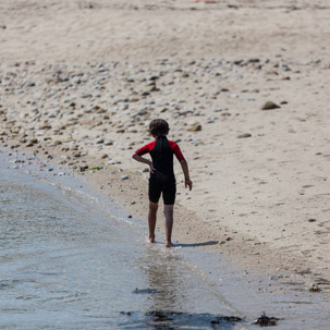 The Isles of Scilly - 24 July 2014 / Oscar at the beach