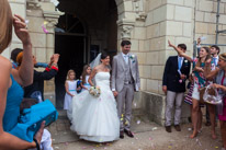 Saumur - 02 August 2014 / Cecile and Charles-Edward Jefford at their wedding