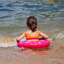 Begur - 27 August 2014 / Alana swimming