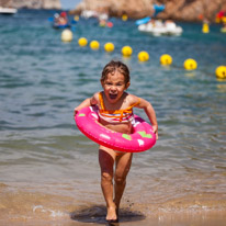 Begur - 27 August 2014 / Alana enjoying herself so much