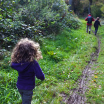 Cookley Green - 25 October 2014 / Alana running