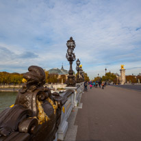 Paris - 30 October 2014 / Alexander III Brige