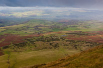 Brecon - 22 November 2014 / View from the top of the Black mountains