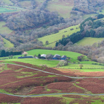 Brecon - 22 November 2014 / View from the top of the Black mountains