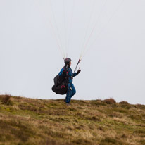 Brecon - 22 November 2014 / Paraglider