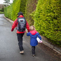 Henley-on-Thames - 25 January 2015 / start of the walk from Henley