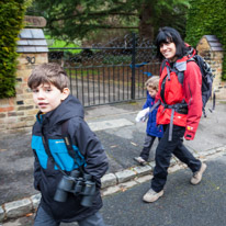 Henley-on-Thames - 25 January 2015 / The family walking