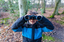 Henley-on-Thames - 25 January 2015 / Oscar and his binoculars