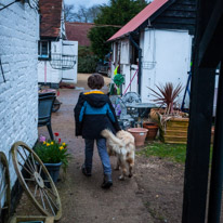 Bramshaw - 28 March @015 / Oscar with his friend a dog