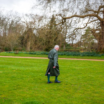 Mottisfont Abbey - 29 March 2015 / And old scotsman in Mattisfont Abbey