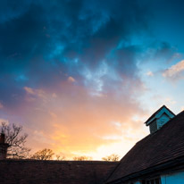 Sunset over Bramshaw