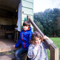 Mottisfont Abbey - 12 March 2016 / Oscar and Alana posing