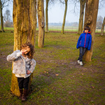 Mottisfont Abbey - 12 March 2016 / Oscar and Alana posing