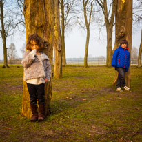 Mottisfont Abbey - 12 March 2016 / Oscar and Alana posing