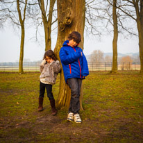 Mottisfont Abbey - 12 March 2016 / Oscar and Alana posing