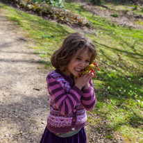 Exbury Garden - 02 April 2016 / Alana and her bee