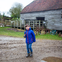 Manor Farm Country Park - 04 April 2016 / Oscar at the farm