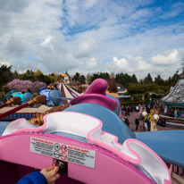 Disneyland Paris - 08 April 2016 / The view from the ride