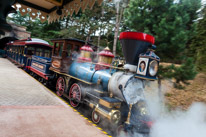 Disneyland Paris - 08 April 2016 / The famous train