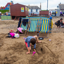 Swanage - 07 May 2016 / Behind Oscar, our den for the day....