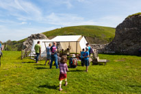 Corfe Castle - 08 May 2016 / Great day at Corfe with life stories and crafting